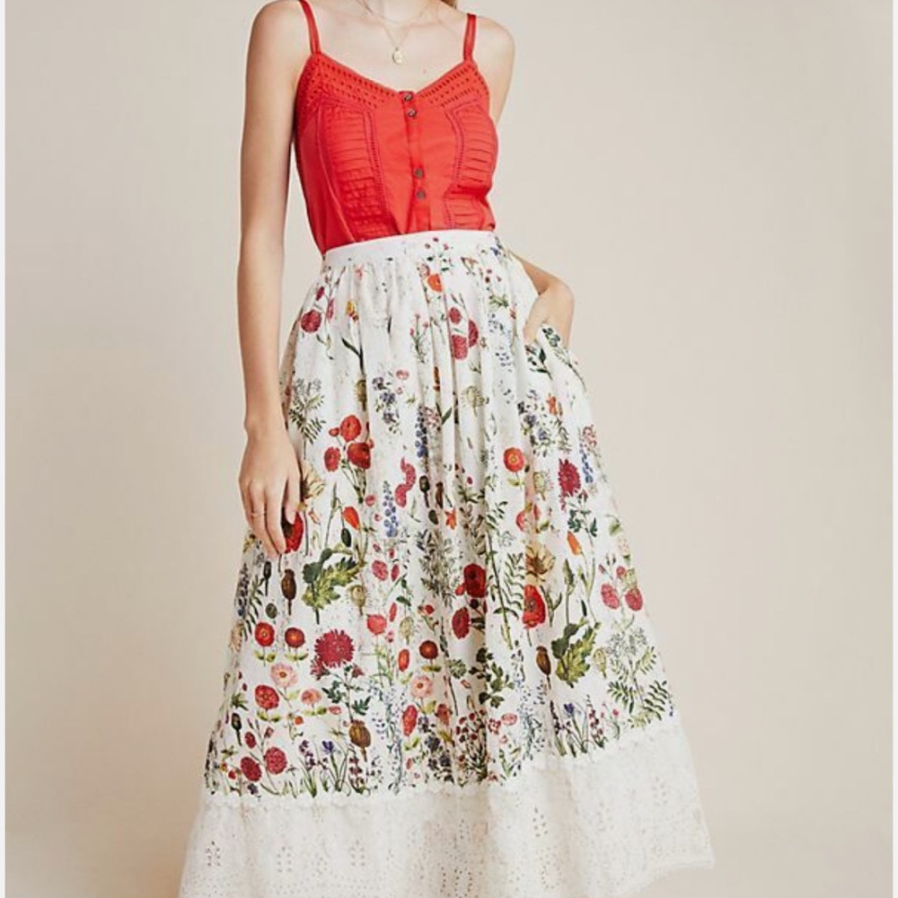 Floral Maxi Skirt